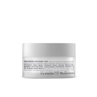 Crema Dermaglós Hidratante de Noche Ultra Volumen x50g