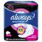 Toallitas Femeninas Always Nocturna Suave Máxima Protección 8u
