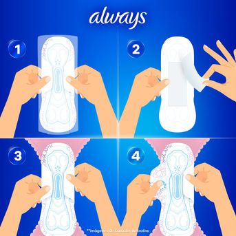 Toallitas Femeninas Always Nocturna Suave Máxima Protección 8u