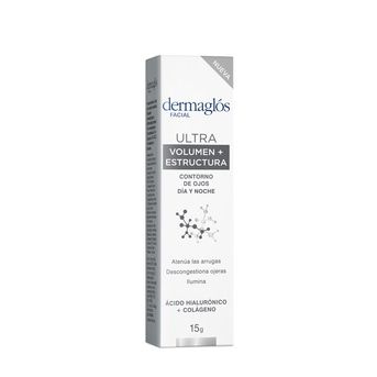 Crema Dermaglós Contorno Ojos Ultra Volumen y Estructura 15g