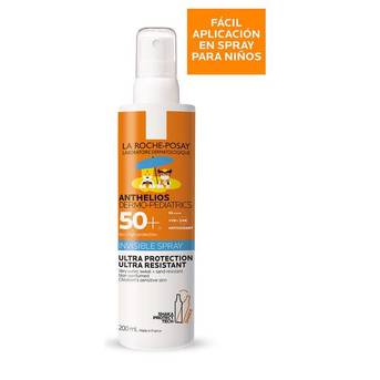 Protector Solar Anthelios Dermopediatrics Shake Spray 50+