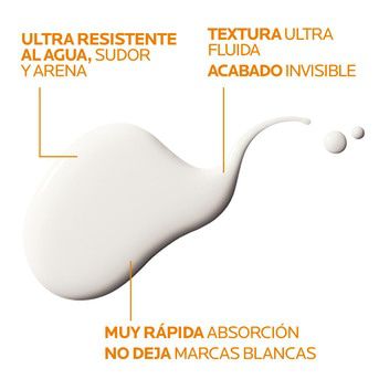 Protector Solar La Roche-Posay Anthelios Fluido Invisible FPS50+ 50 ML