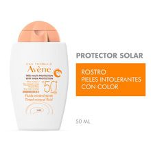 Protector Solar Avene Fluido Mineral color SPF 50+ 40ml