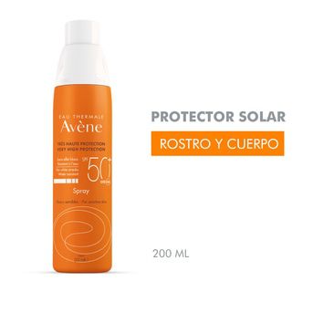 Protector Solar Avene Spray Sfp 50+ 200ml