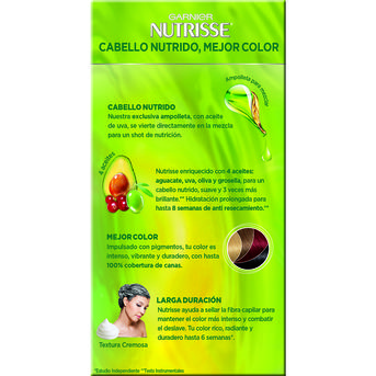 Kit Completo de Coloración Nutrisse Permanente Clásico 45g