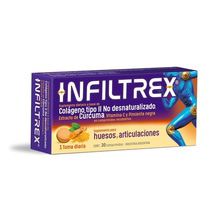 Infiltrex 30 Comp. Suplemento para Huesos y Articulaciones