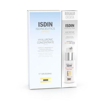Kit Serum Isdin Hyaluronic Concentrate 30ML + Fusion Water Age Repair 25ML
