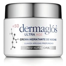 Crema Hidratante Noche Dermaglos Ultra Age +50 Antiedad 50g