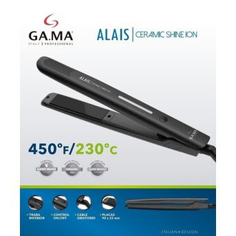 Planchita De Pelo GAMA Alais Ceramic 220v Plancha Negra Openfarma