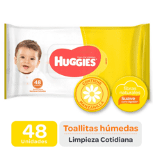 Toallitas Húmedas Huggies Clásico Y Cotidiano x48un