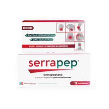 Serrapep Suplemento Nutricional 12 cápsulas