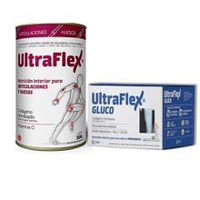 Ultraflex Colágeno 300g + Ultraflex Glucosamina 15 u