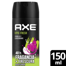 Desodorante para hombre AXE Epic Fresh en Aerosol 150 ml