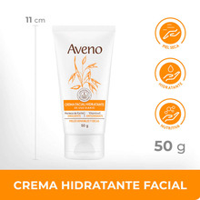 Crema Aveno Hidratante Facial Piel Sensible Seca 50g