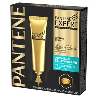 Ampollas Pantene Expert Advanced Keratin Repair x 3un