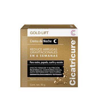 Crema de Noche Cicatricure Gold Lift Antiarrugas 50g