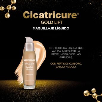 Cicatricure Maquillaje Liquido Gold Lift 30ml