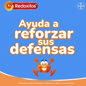 Redoxitos Vitamina C Frutilla 25 Pastillas Masticables Redoxon