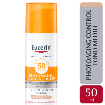 Protector solar facial Eucerin Photoaging Control FPS50 50ml