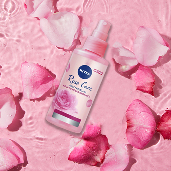 Mist facial refrescante en spray NIVEA Rose Care x 150 ml