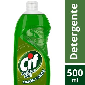 Detergente Lavavajilla Cif Concentrado 500ml