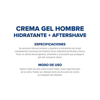 Dermaglós Hombre Crema Aftershave Despues del Afeitado 100ml