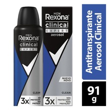 Desodorante Rexona Clinical Men Clean 96 h 150ml