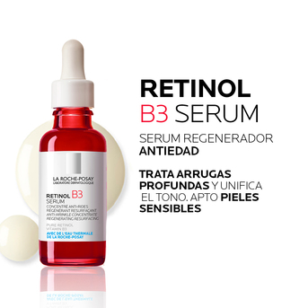 Kit La Roche-Posay Serum Retinol + Crema Toleriane Sensitive