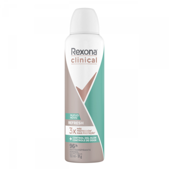 Antitranspirante en aerosol REXONA Clinical Refresh 150 ml