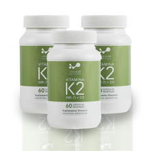 Suplemento Dietario Leguilab Vitamina K2+D3 x 60 Cáp x 3 und