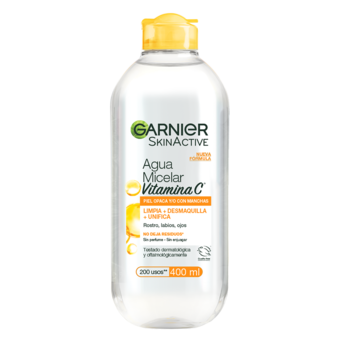 Agua Micelar Garnier Skin Active Vitamina C 400ml