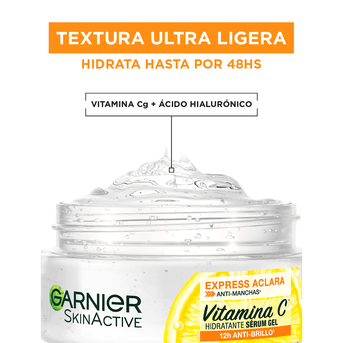 Gel Garnier Hidratante Ultra Ligero Vitamina C