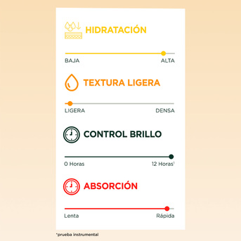 Gel Garnier Hidratante Ultra Ligero Vitamina C