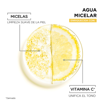 Agua Micelar Garnier Skin Active Vitamina C 400ml