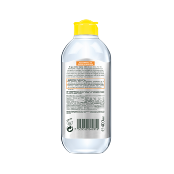 Agua Micelar Garnier Skin Active Vitamina C 400ml
