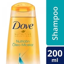 Shampoo Dove Óleo Nutrición Micelar 200ml
