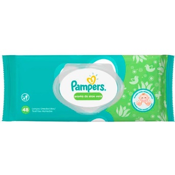 Toallitas Húmedas Pampers Aroma Naturaleza x 48 unidades