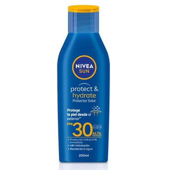 Emulsión Protector Solar Nivea FPS30 Protect&Hidrate 200ml