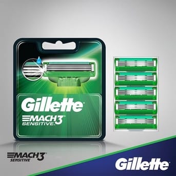 Repuesto Gillette Mach3 Sensitive 2un
