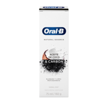 Pasta Dental Oral B 3D White Coco y Carbón x 102g