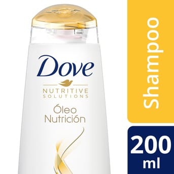 Shampoo Dove Óleo Nutrición 200ml