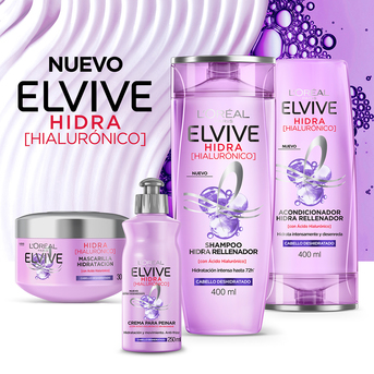 Rutina Elvive Hidra Hialurónico + Serum Oleo Extraordinario