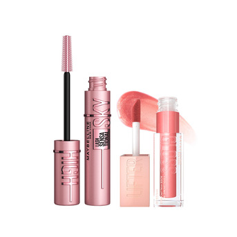 Set Maybelline: Mascara Sky High WSH + Lifter Gloss Moon
