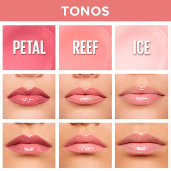 Set de Maquillaje Maybelline Lifter Gloss: Labiales x3