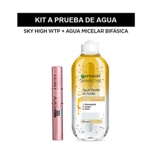 Maybelline & Garnier: Sky High WTP + Agua Micelar Bifasica
