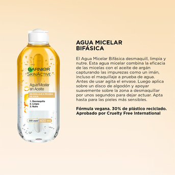 Maybelline & Garnier: Sky High WTP + Agua Micelar Bifasica