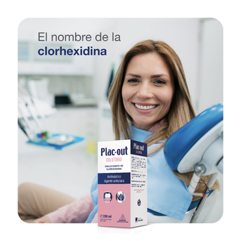 Antiséptico Bucal Plac-Out Bactericida Colutorio 200 ml