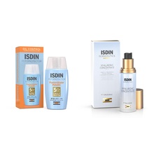 Combo ISDIN Hyaluronic Concentrate + Fusion Water Magic