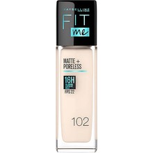 Base de Maquillaje Maybelline Fit Me Mate and Poreless FPS 22