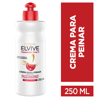 Crema de Peinar Elvive Reparación Total 5 Keratina 250ml